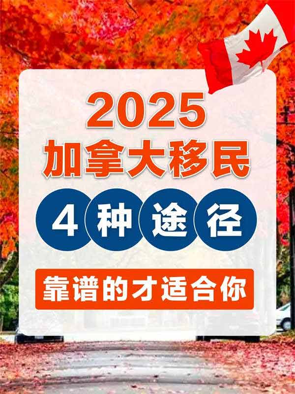 2025加拿大移民政策，解析加拿大移民途徑