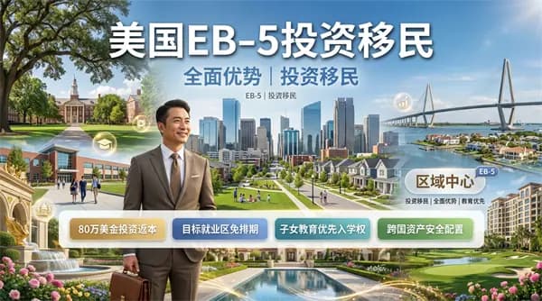 美國(guó)EB5移民項(xiàng)目，全家一步到位拿綠卡！