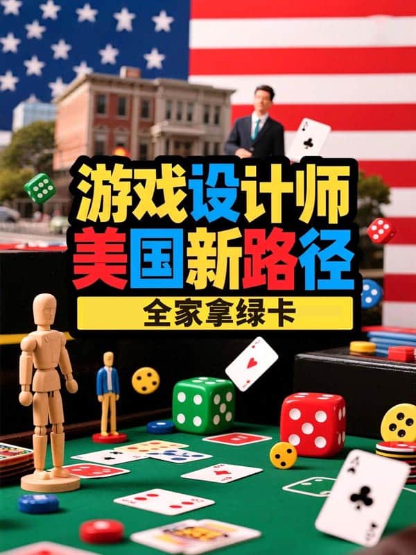 游戲設(shè)計師申請美國綠卡的方法來啦！